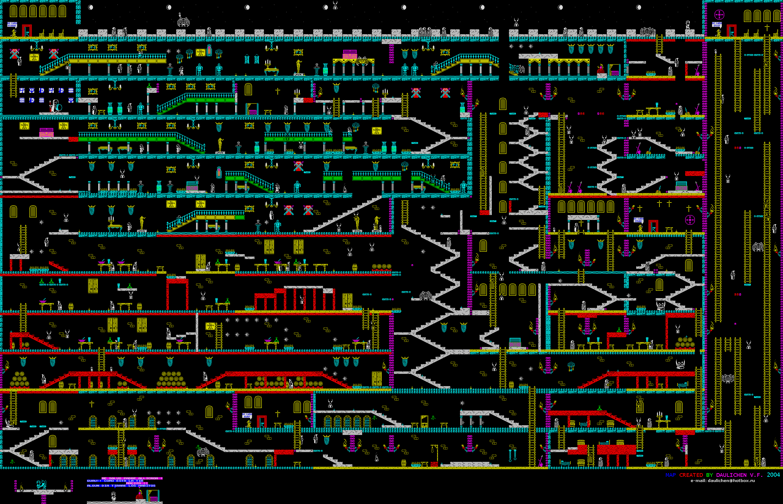 Screen from Dea Tenebrarum