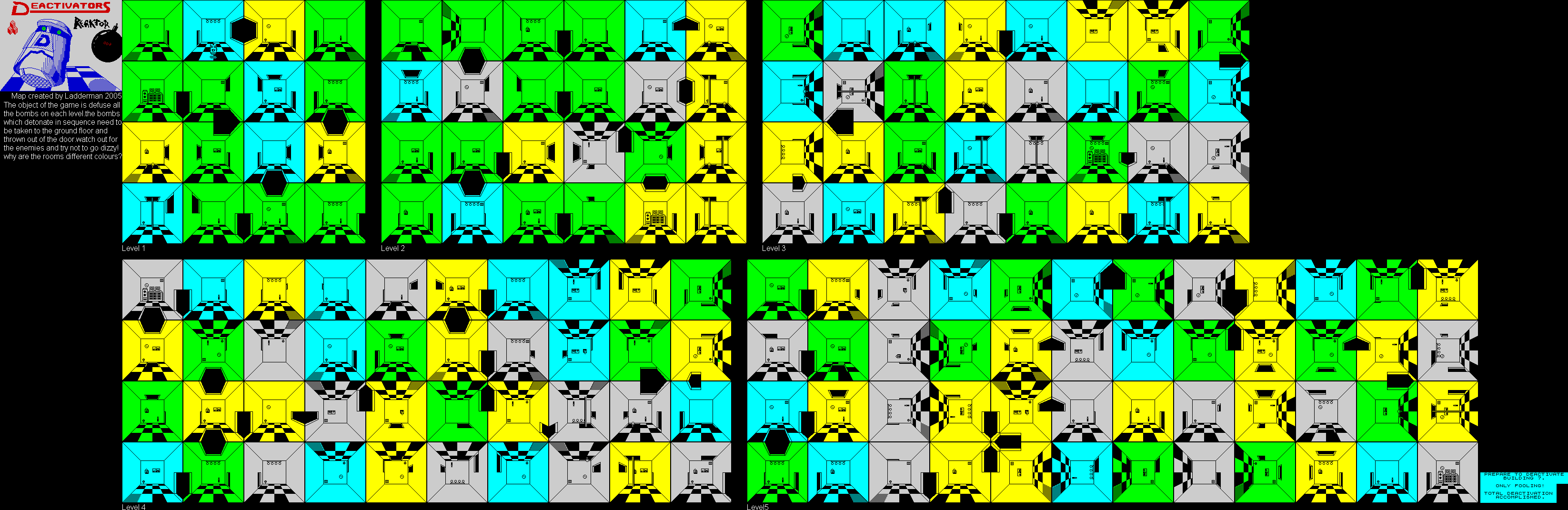 Screen from Deactivators