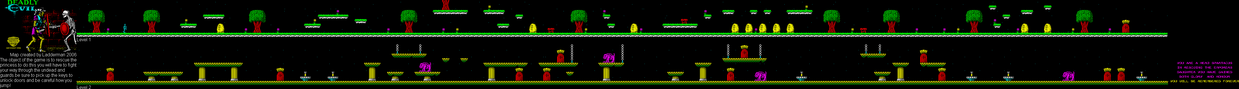 Screen from Deadly Evil