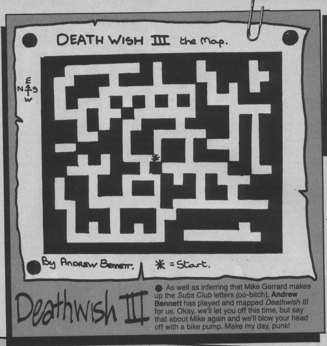 Screen from Death Wish 3