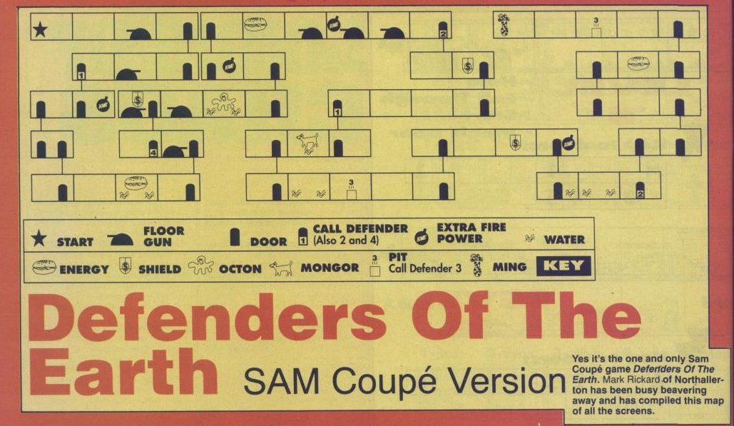 Screen from Defenders of the Earth