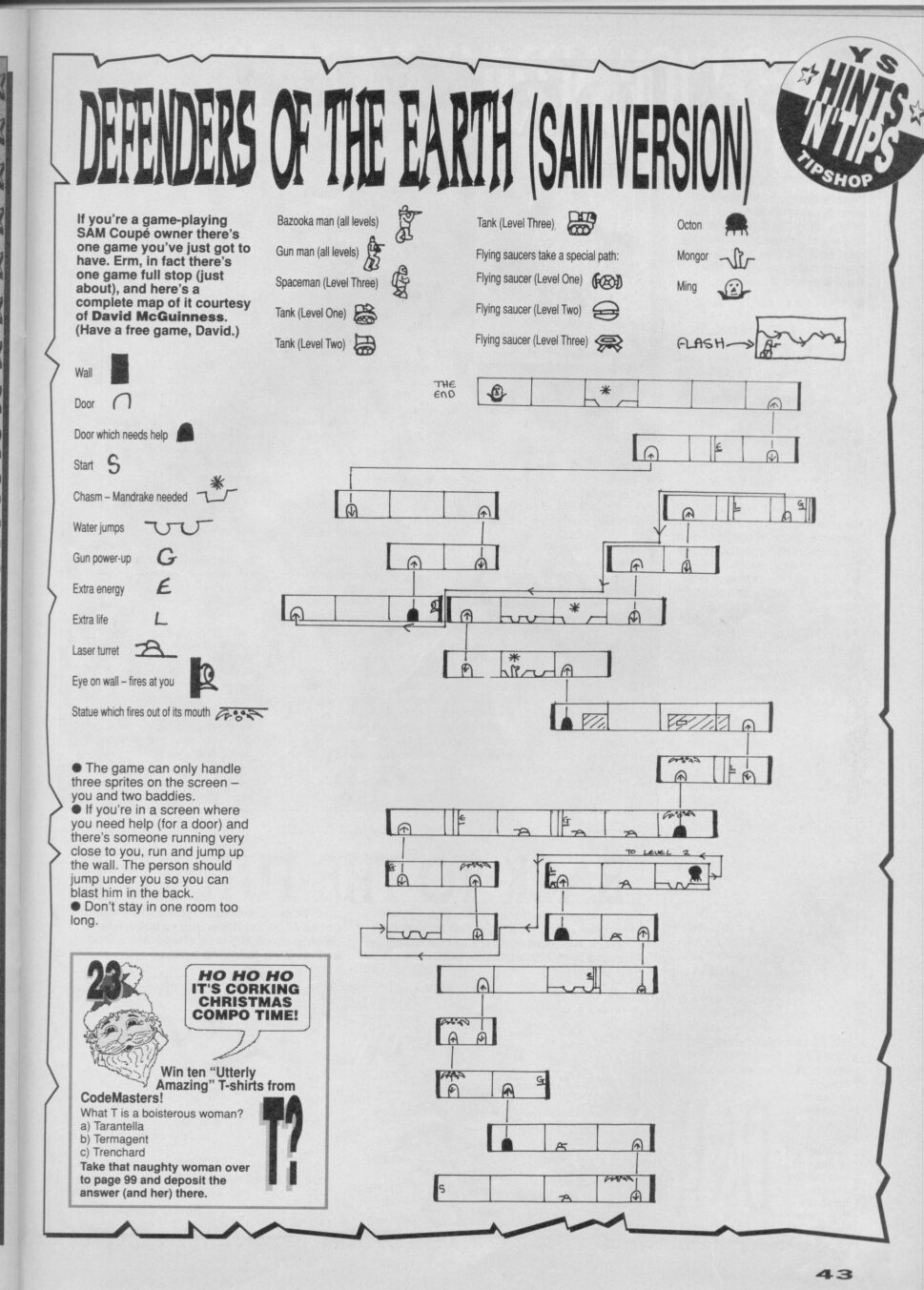 Screen from Defenders of the Earth