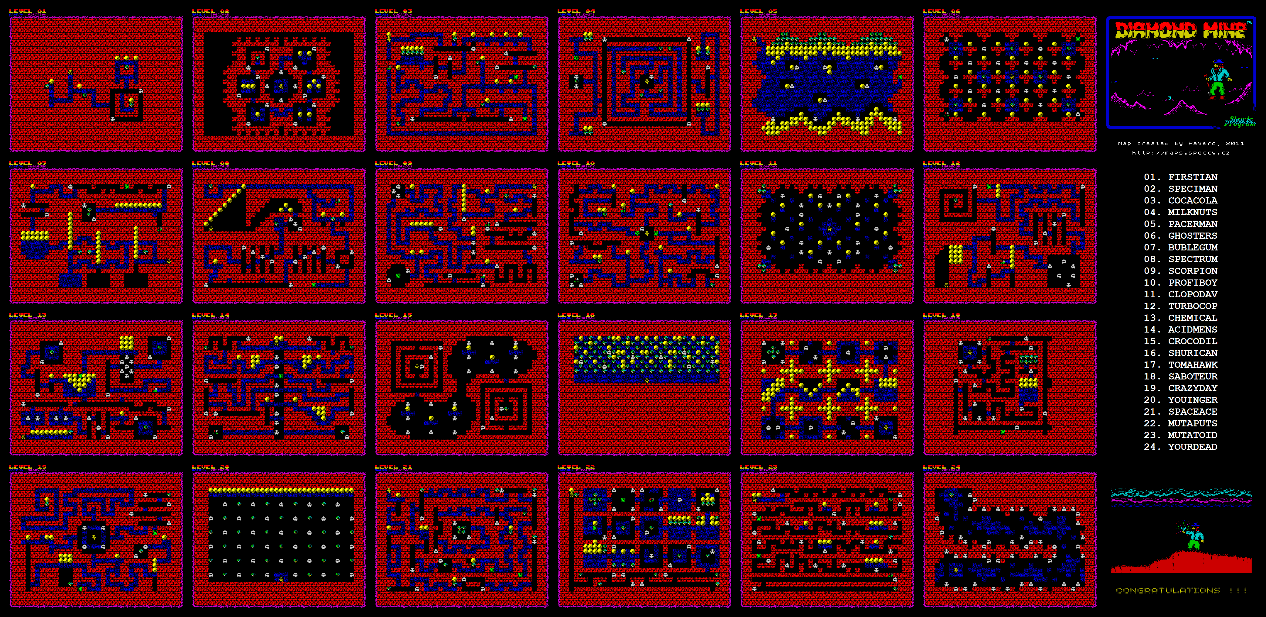 Screen from Diamond Mine