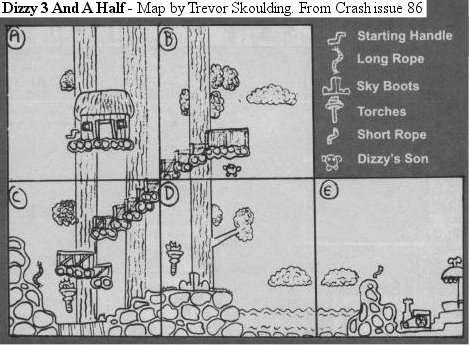 Screen from Dizzy 3 and a Half