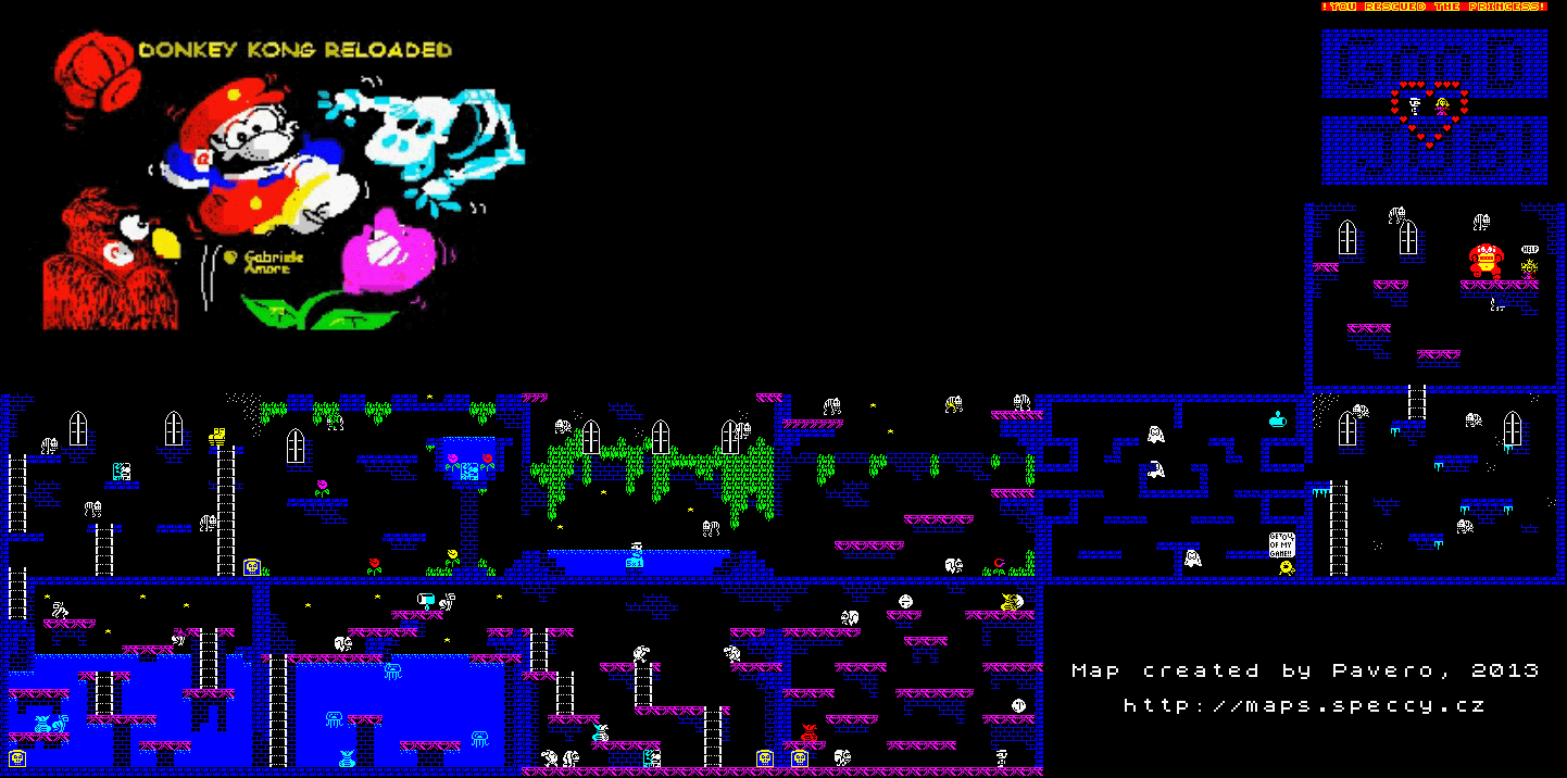 Screen from Donkey Kong Reloaded