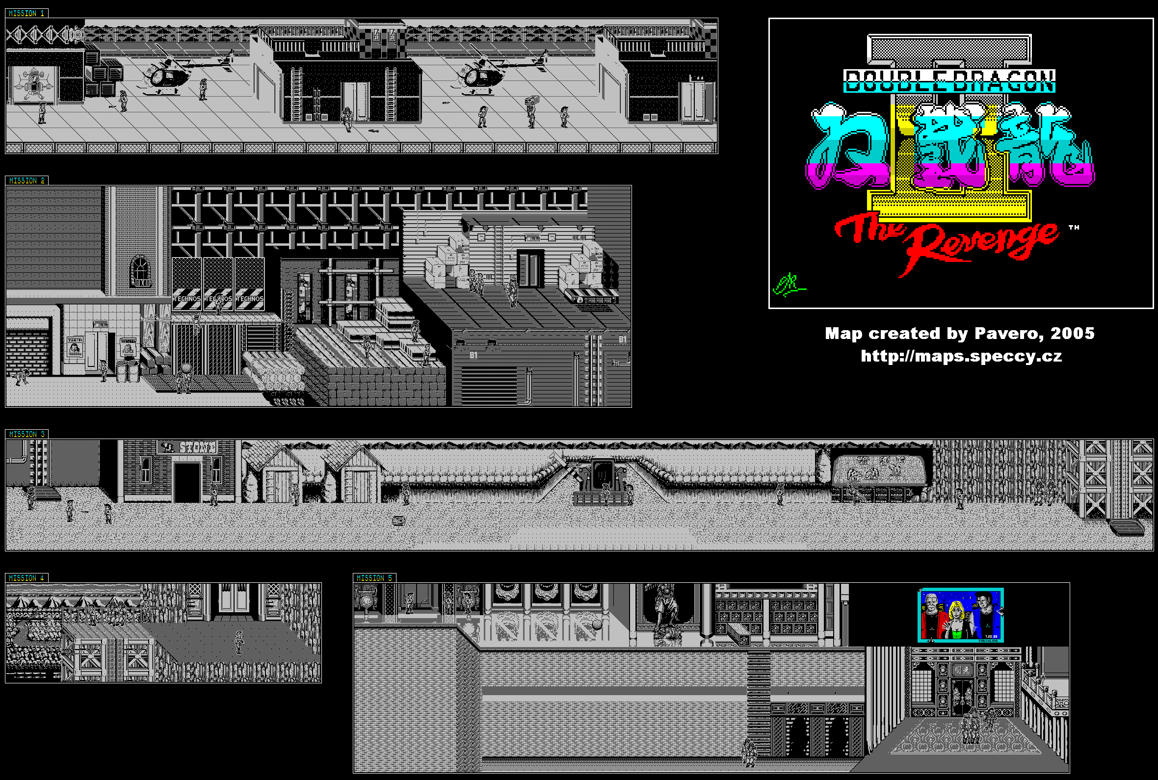 Screen from Double Dragon II: The Revenge