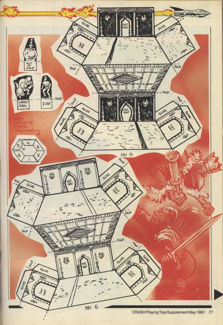 Screen from Dragon's Lair II: Escape from Singe's Castle
