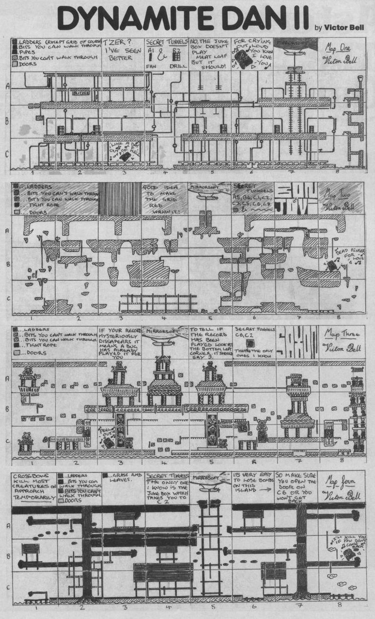 Screen from Dynamite Dan II