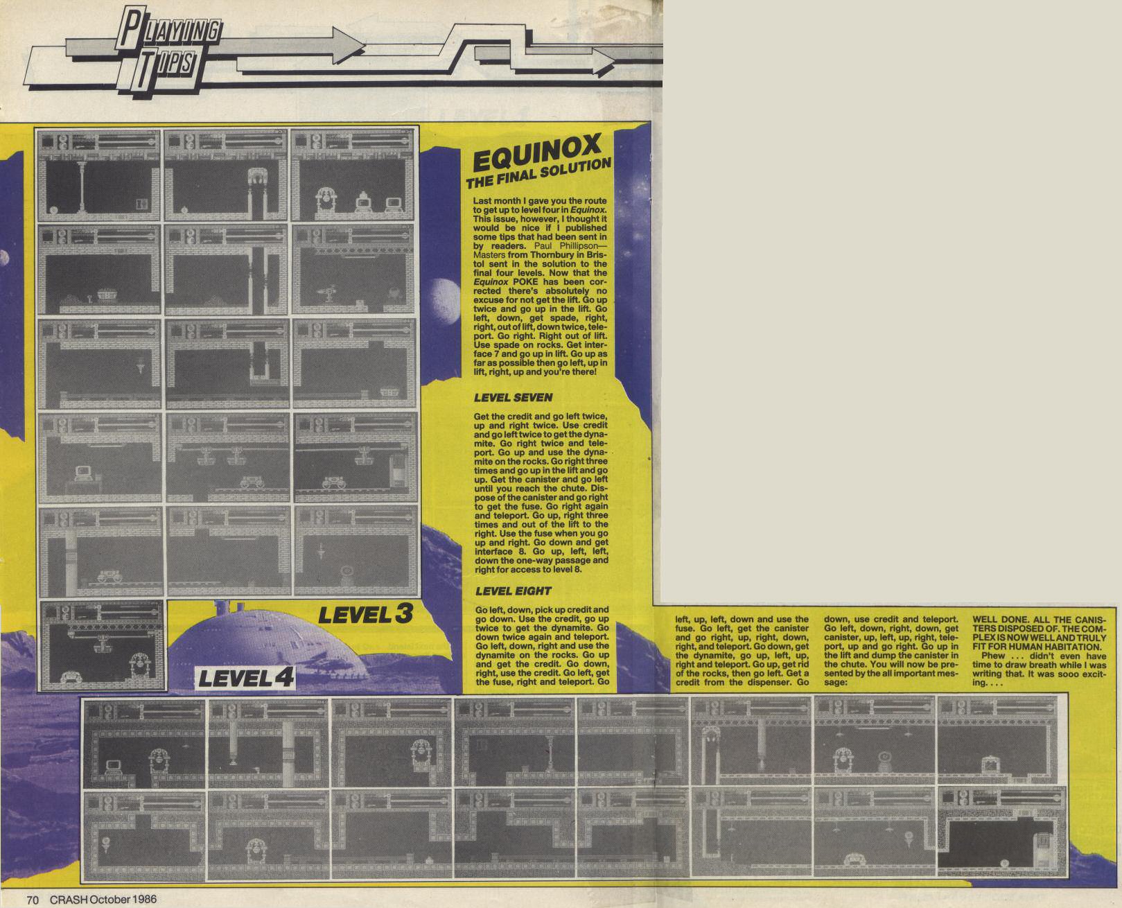 Screen from Equinox