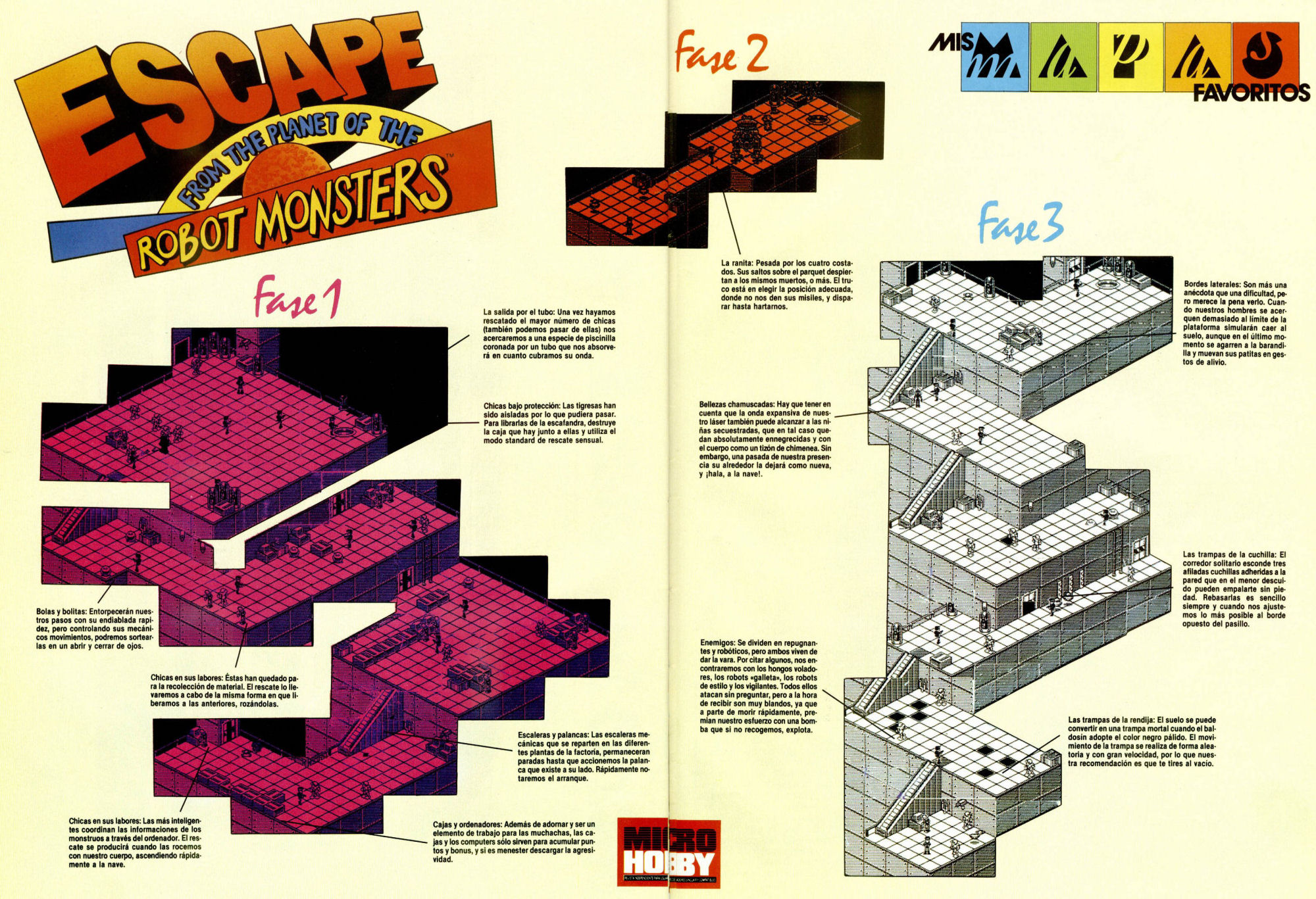 Screen from Escape from the Planet of the Robot Monsters