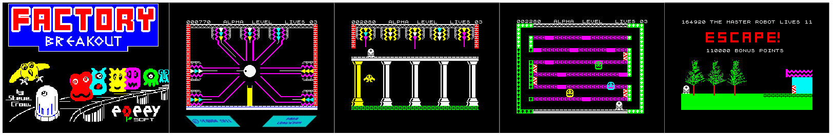 Screen from Factory Breakout