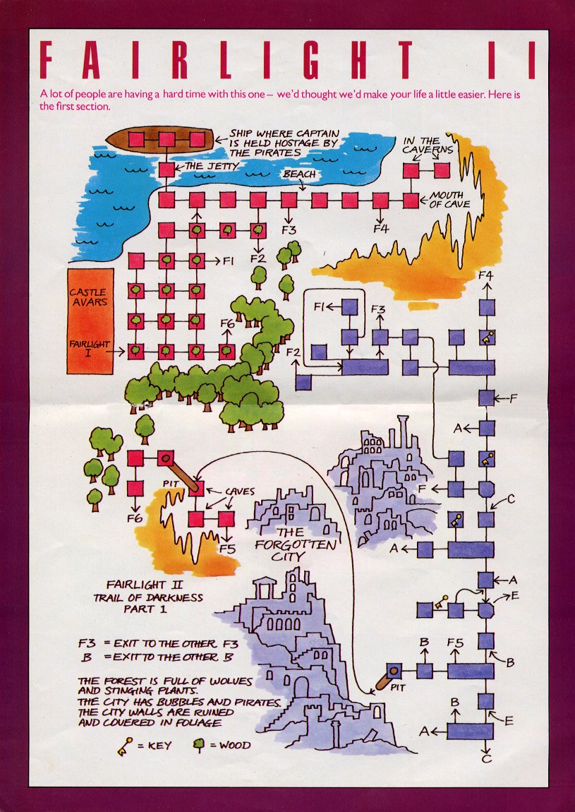 Screen from Fairlight II