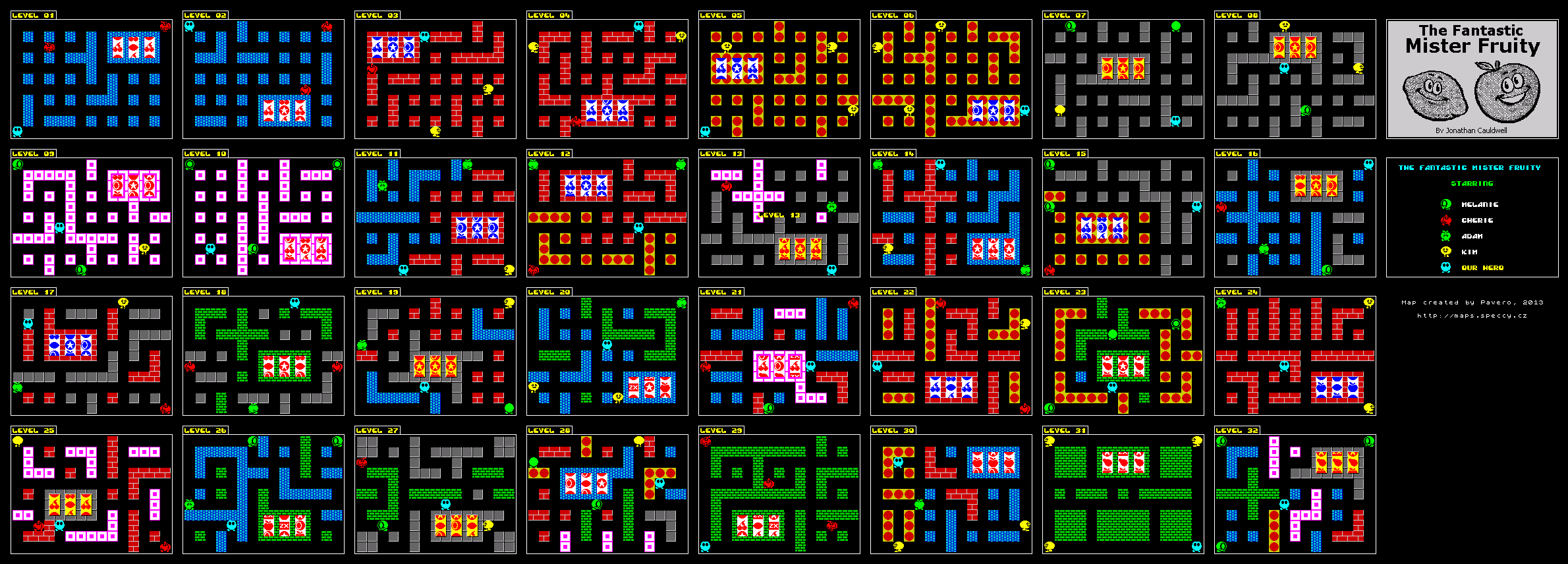 Screen from The Fantastic Mister Fruity