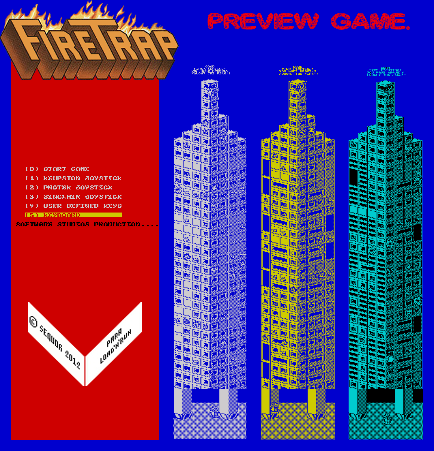 Screen from FireTrap