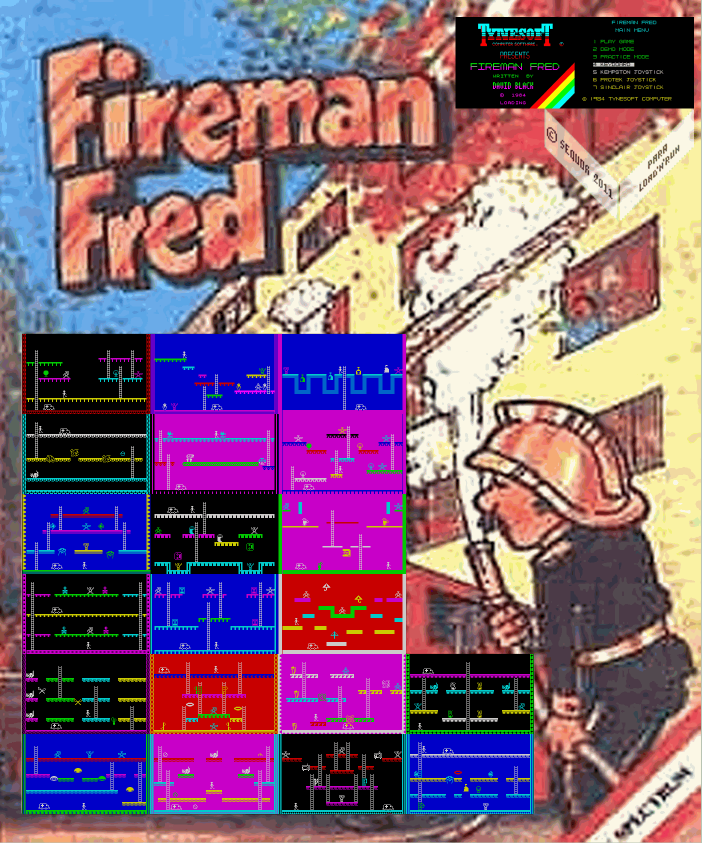 Screen from Fireman Fred