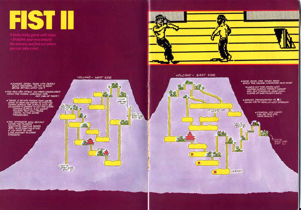 Screen from Fist II: The Legend Continues