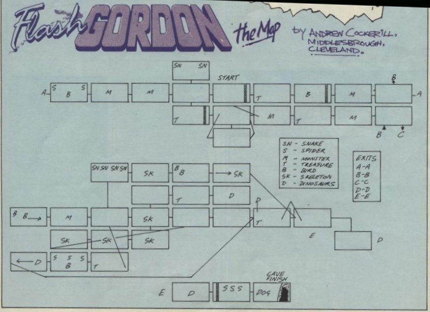 Screen from Flash Gordon
