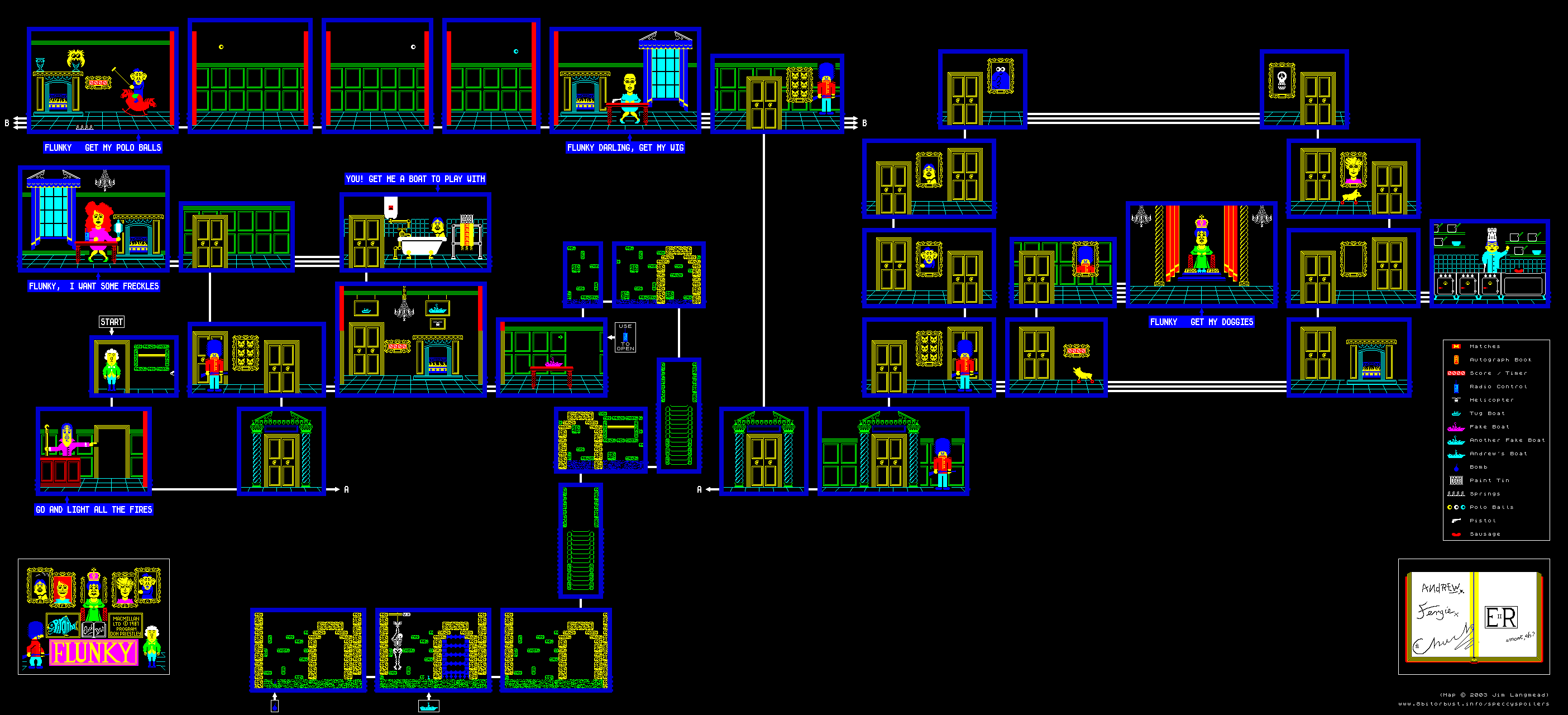 Screen from Flunky