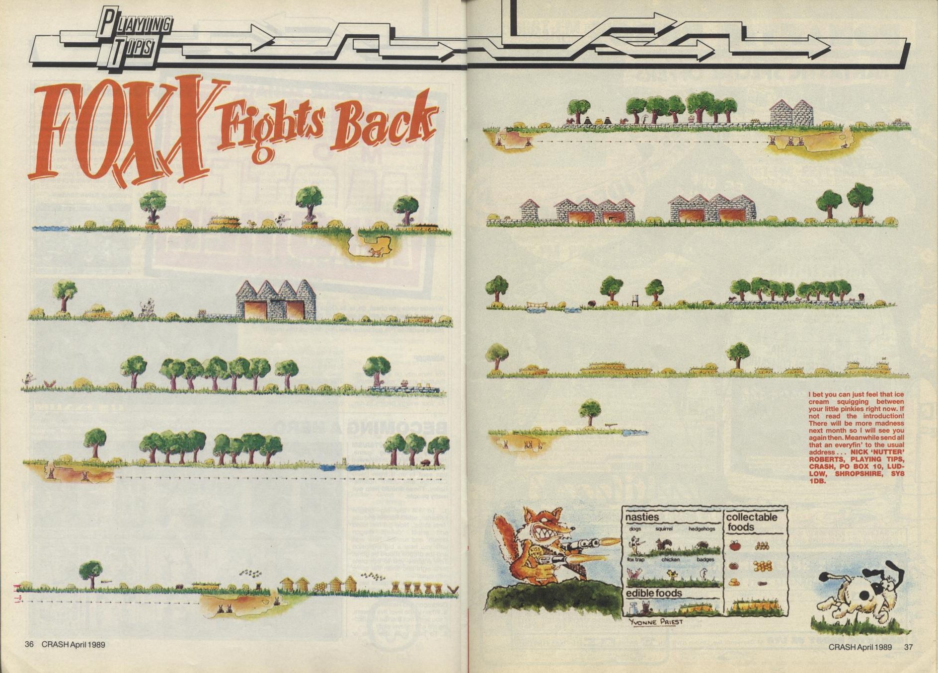Screen from Foxx Fights Back