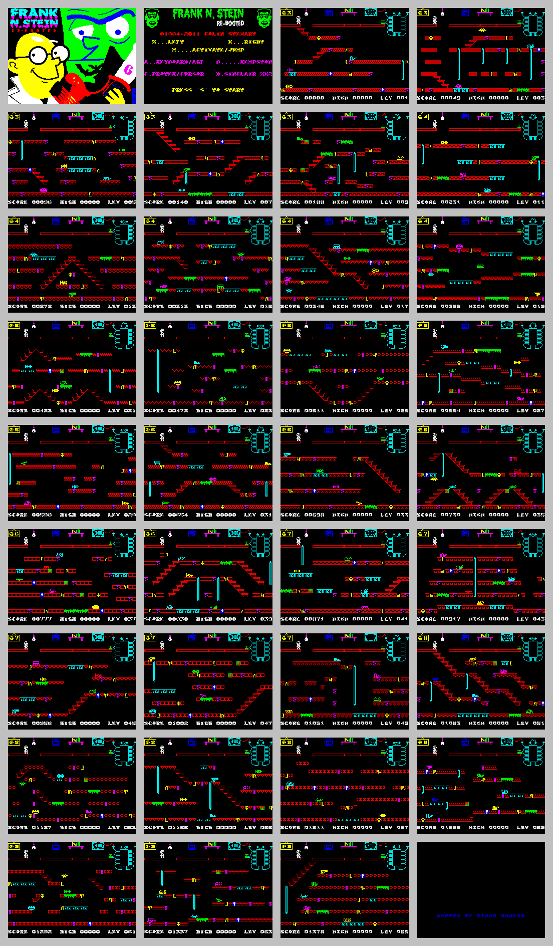 Screen from Frank N Stein Re-booted