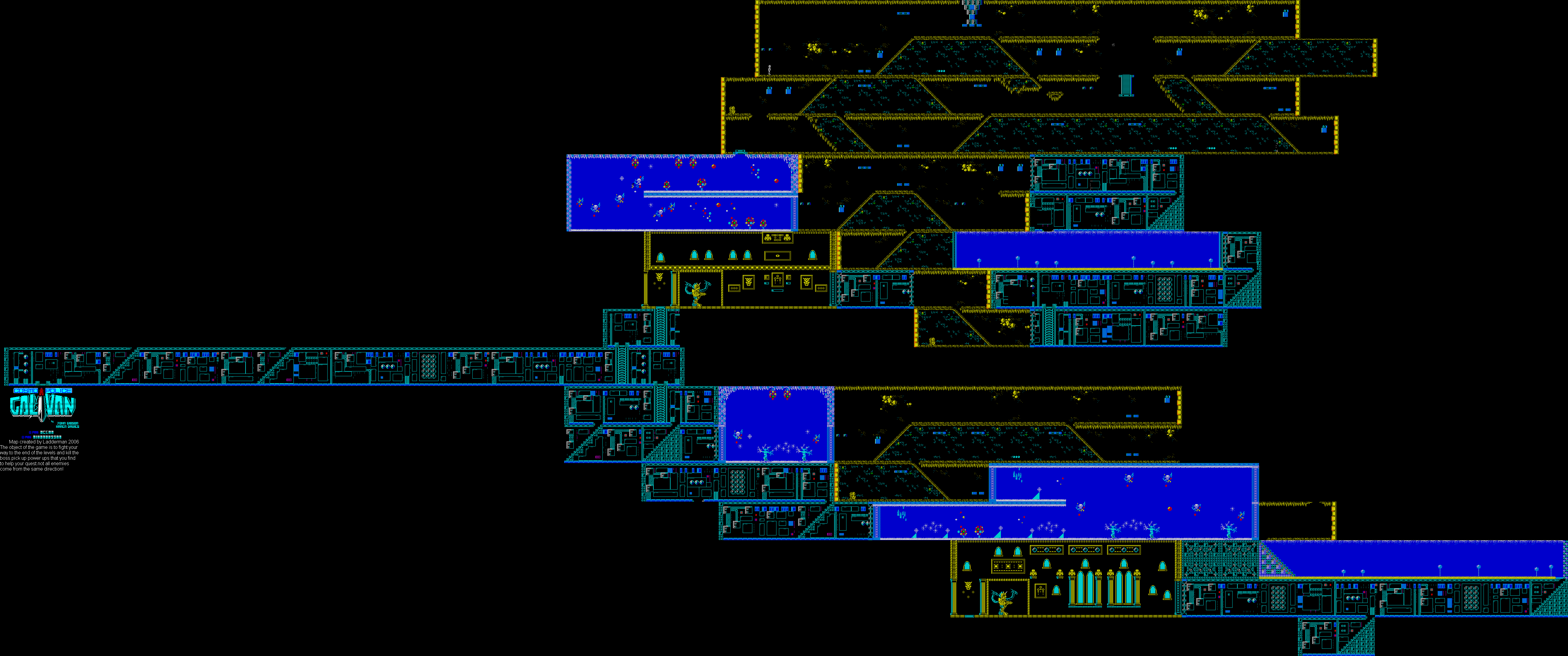 Screen from Galivan - Cosmo Police