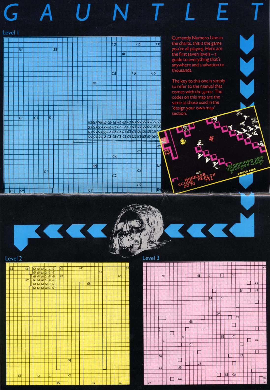 Screen from Gauntlet
