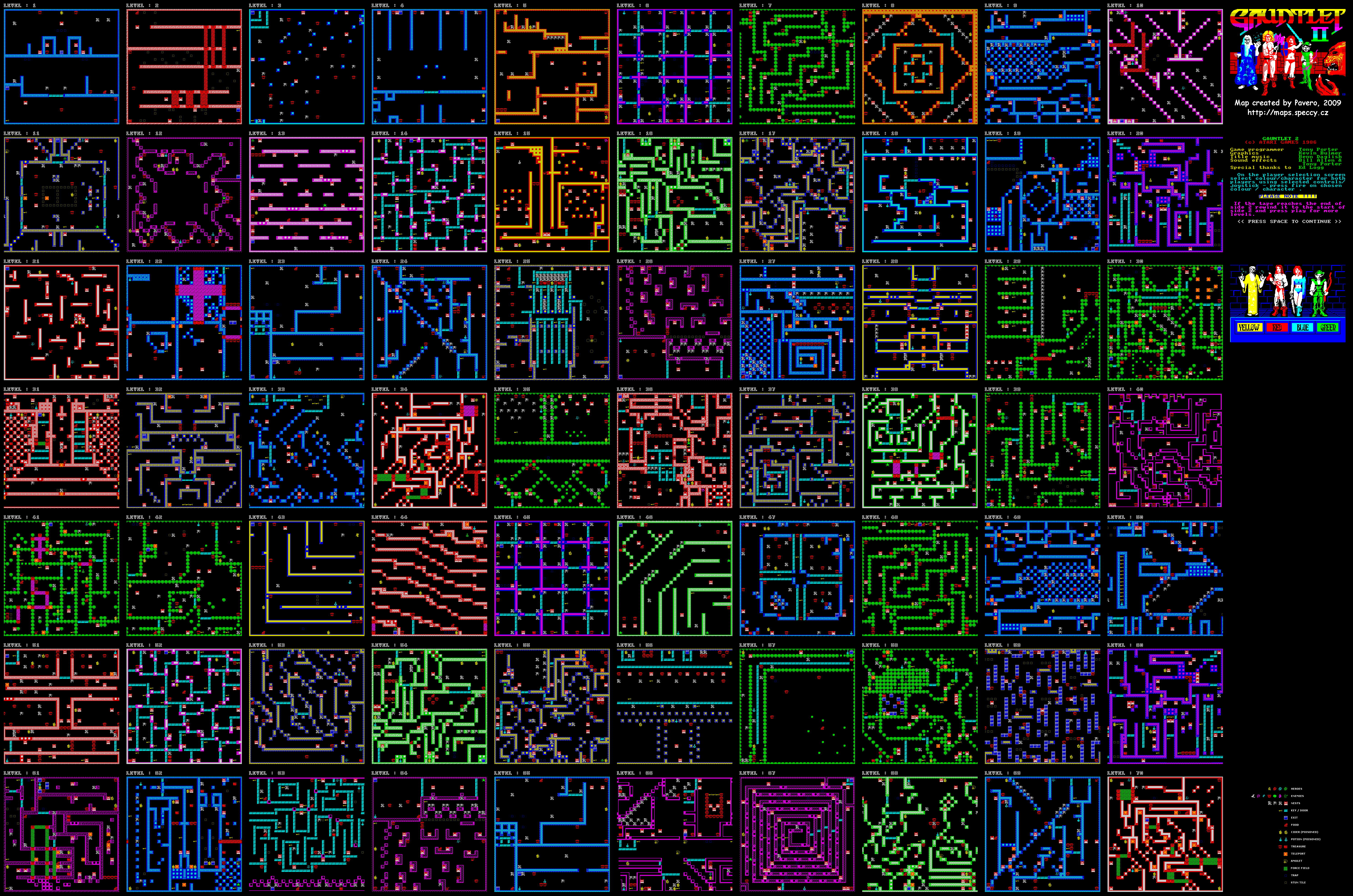 Screen from Gauntlet II