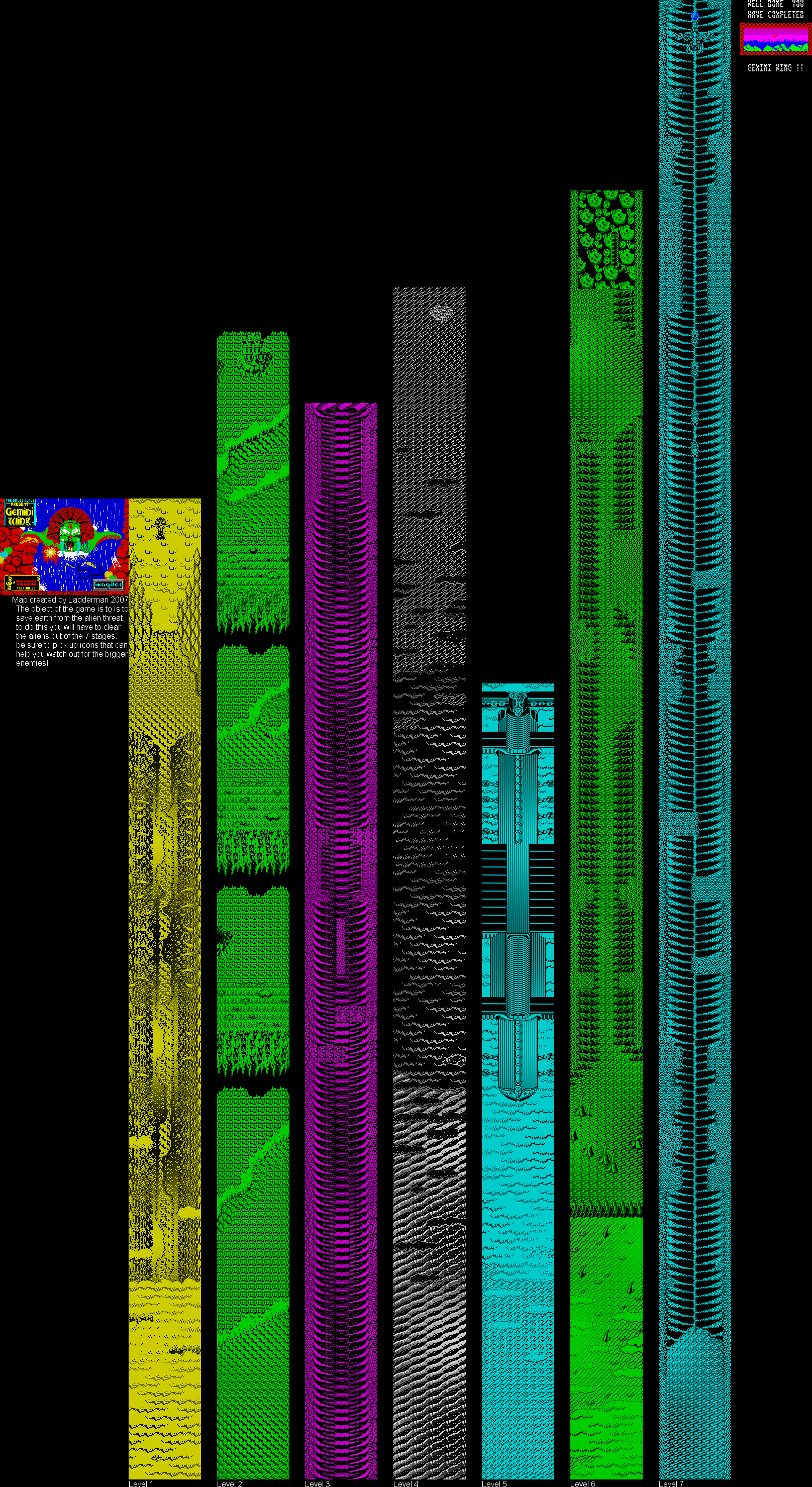 Screen from Gemini Wing