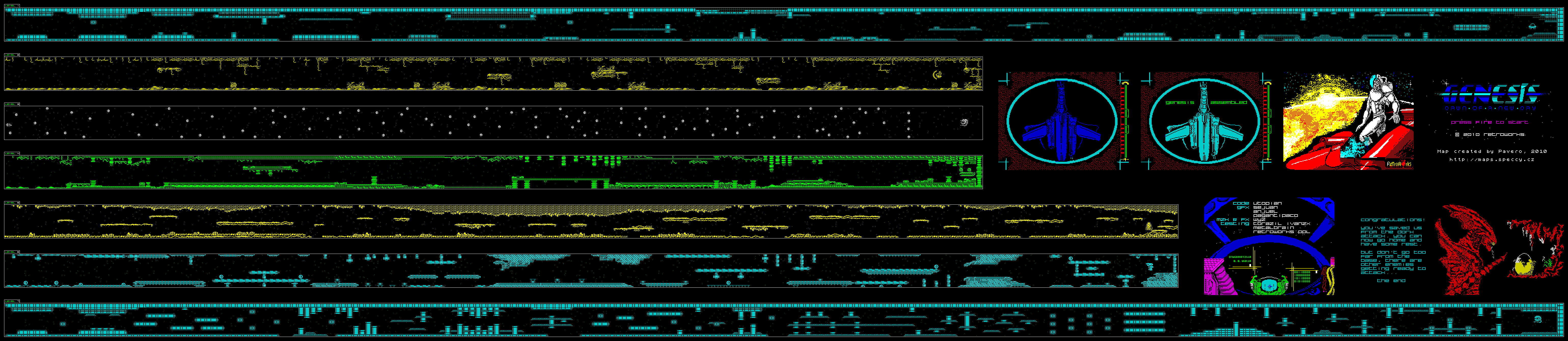Screen from Genesis: Dawn of a New Day