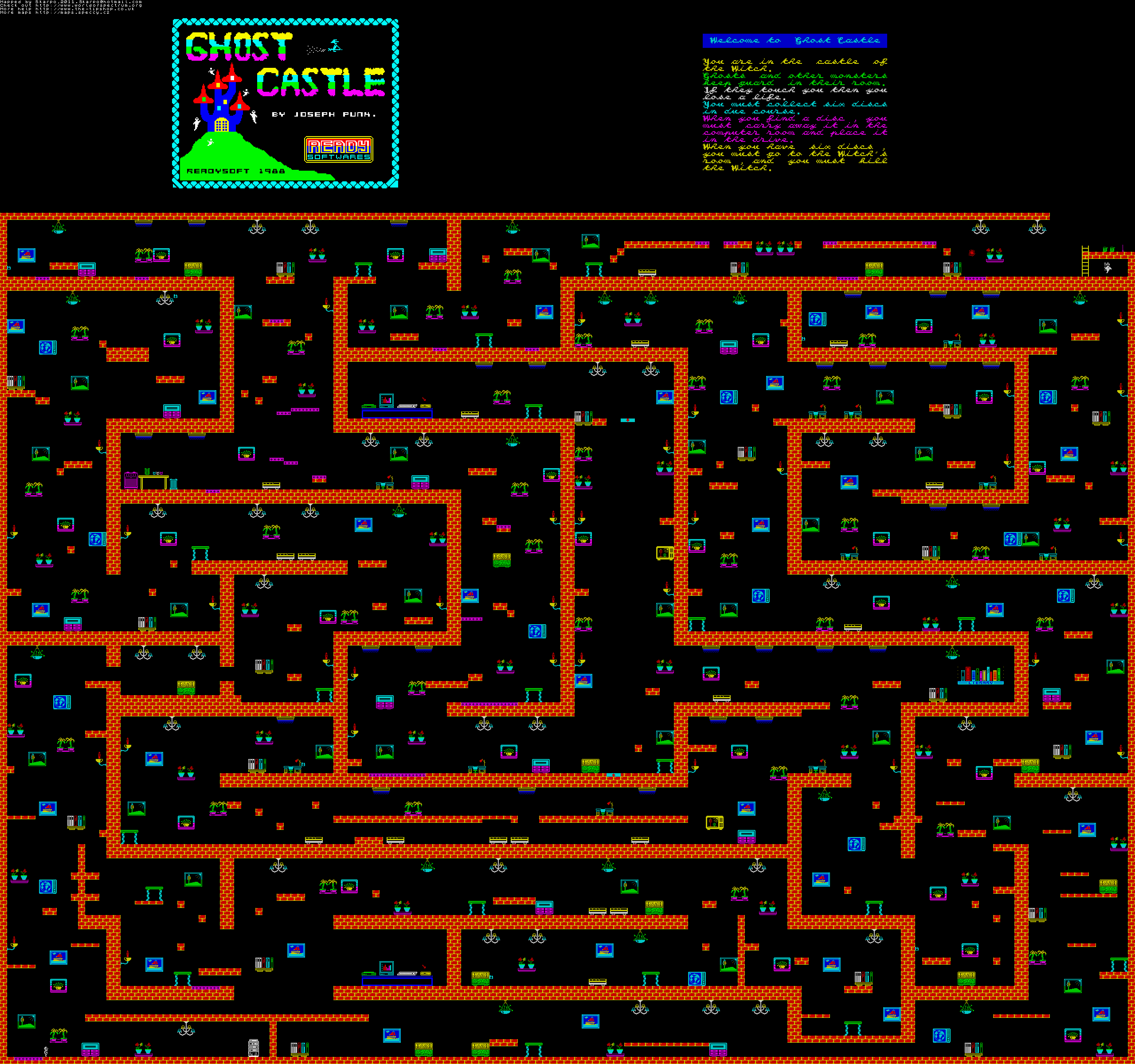 Screen from Ghost Castle