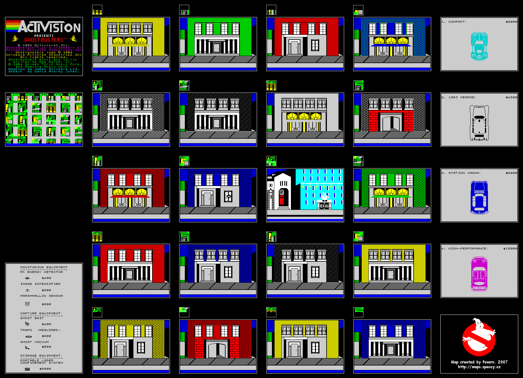 Screen from Ghostbusters