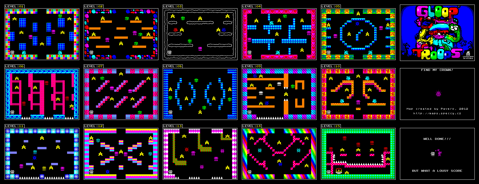 Screen from Gloop Troops: The Lost Crown