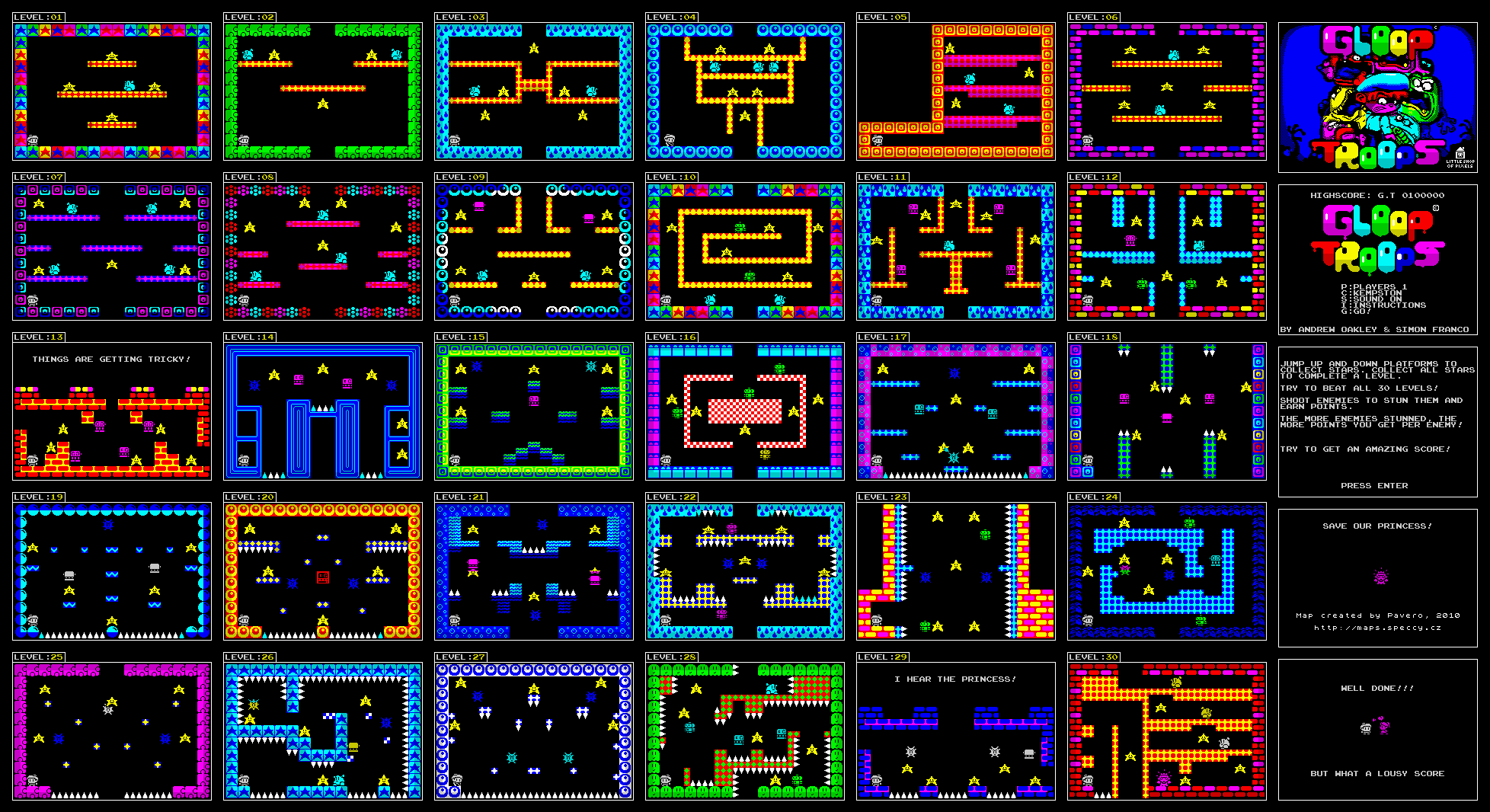 Screen from Gloop Troops