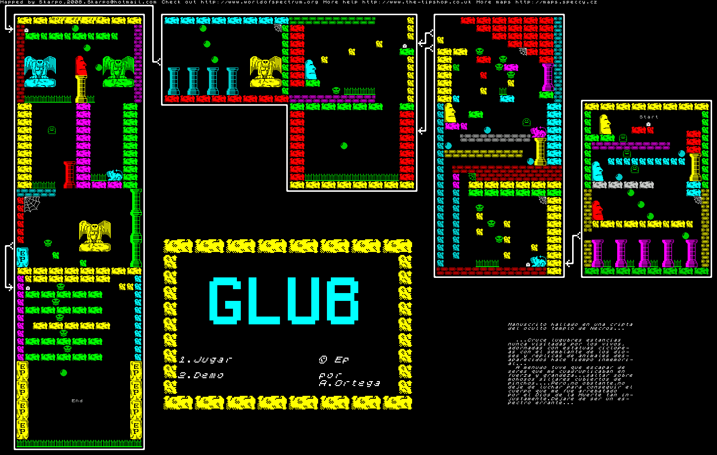 Screen from Glub