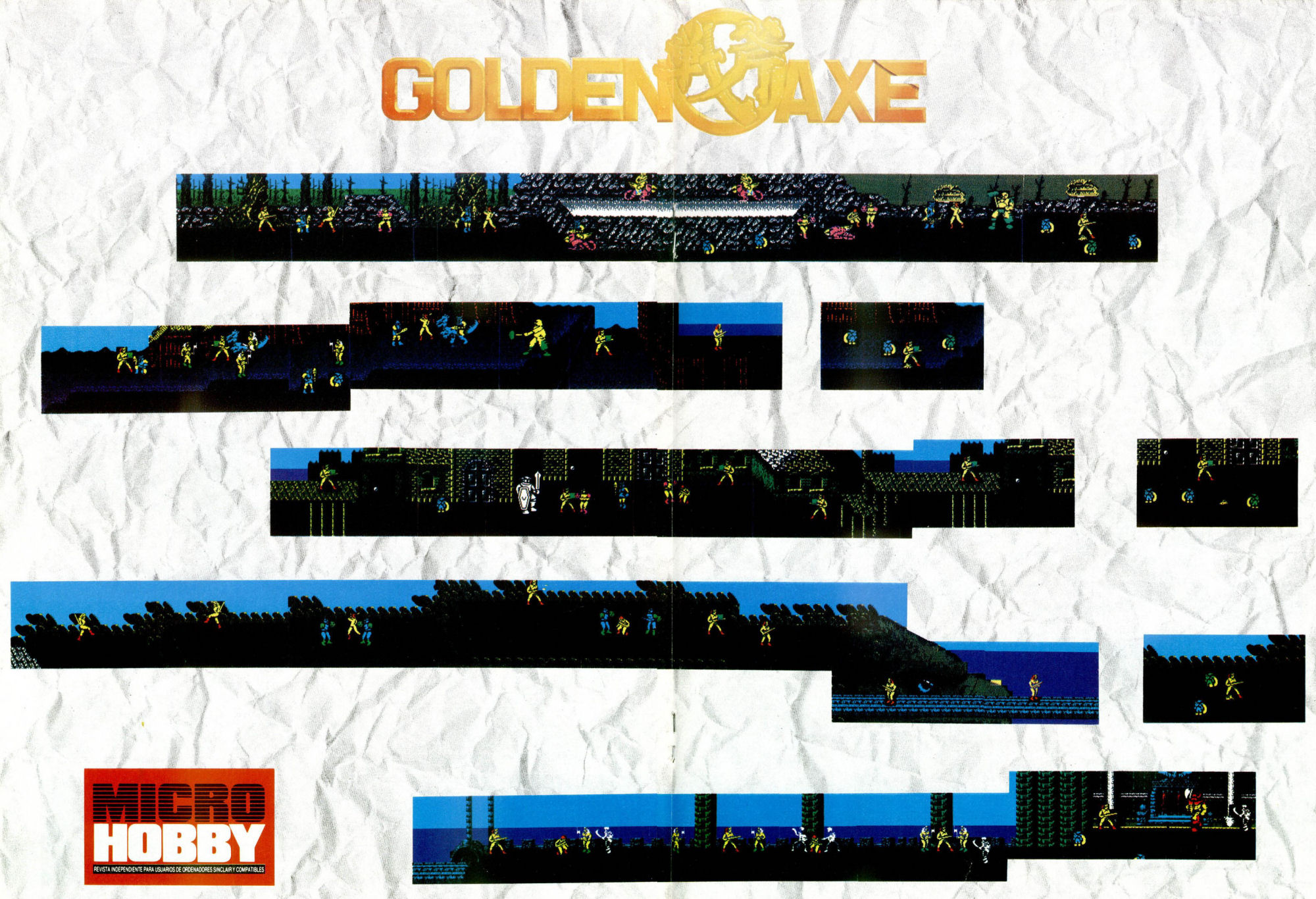 Screen from Golden Axe