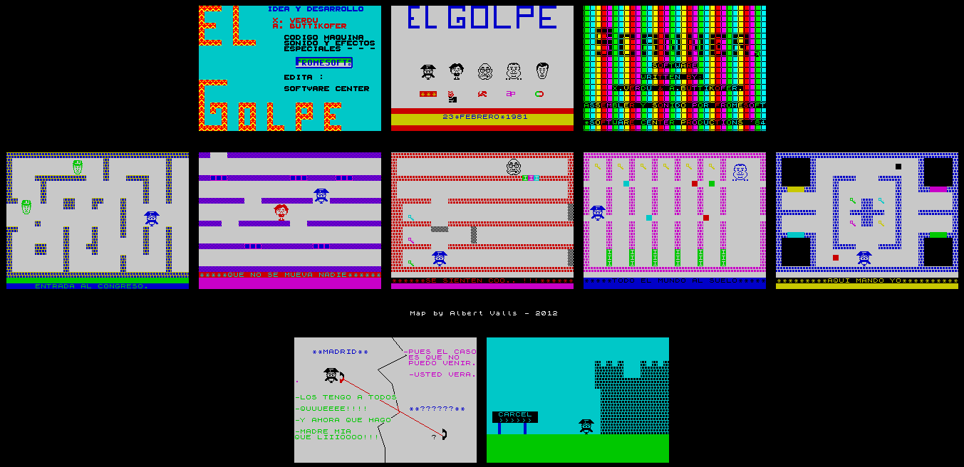 Screen from El Golpe