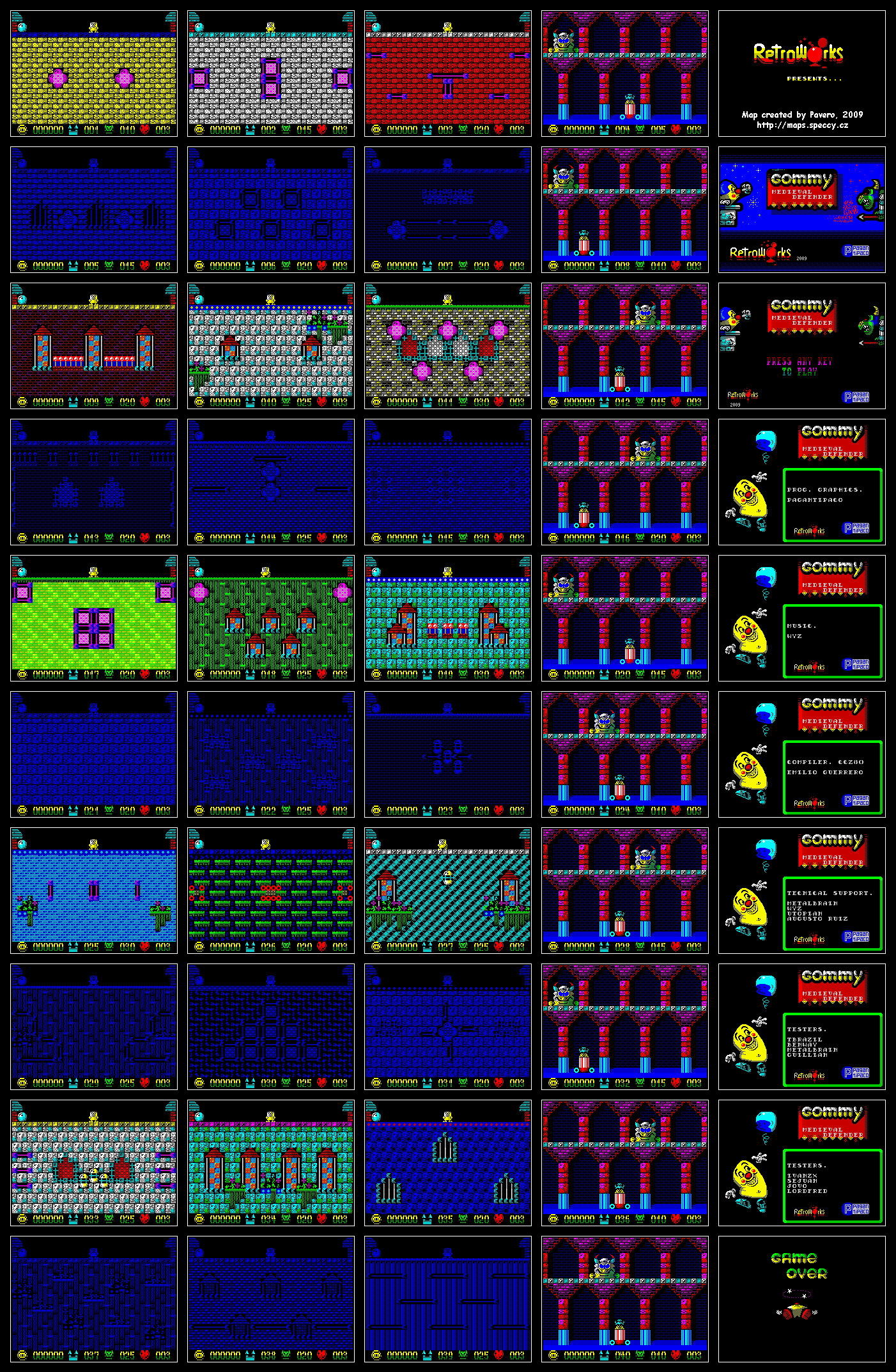 Screen from Gommy, Defensor Medieval