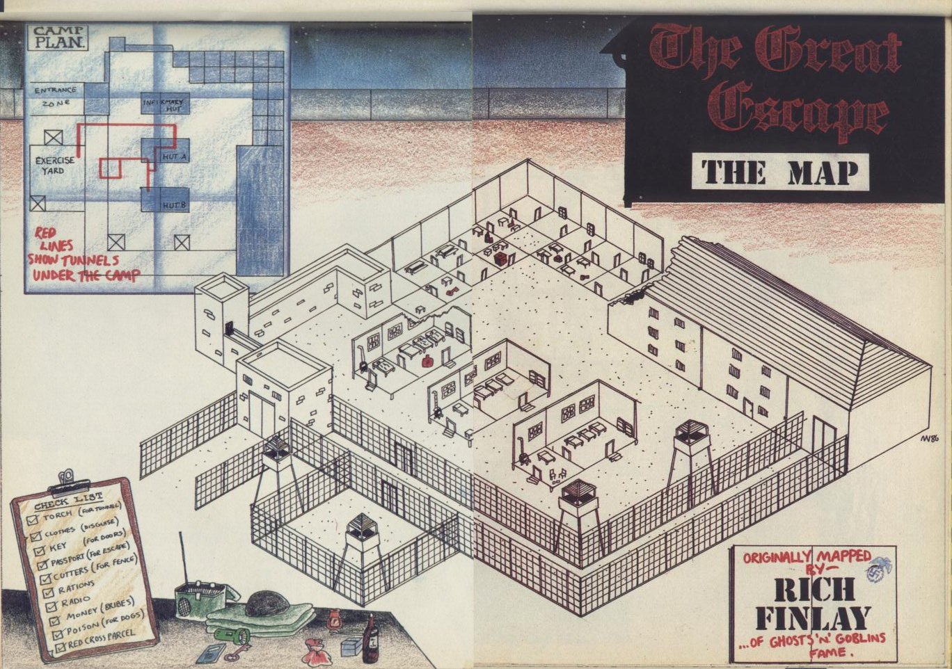 Screen from The Great Escape