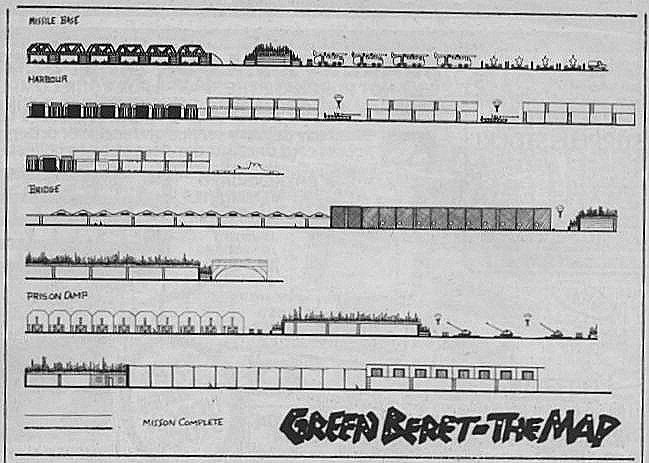 Screen from Green Beret