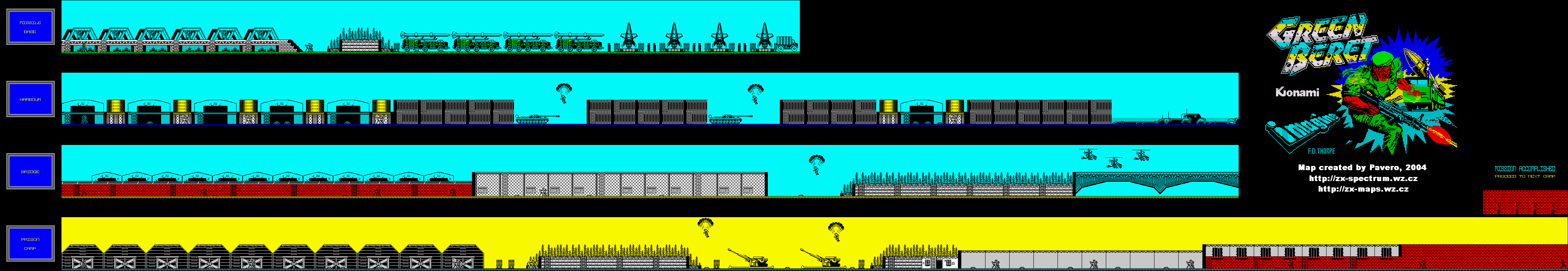 Screen from Green Beret