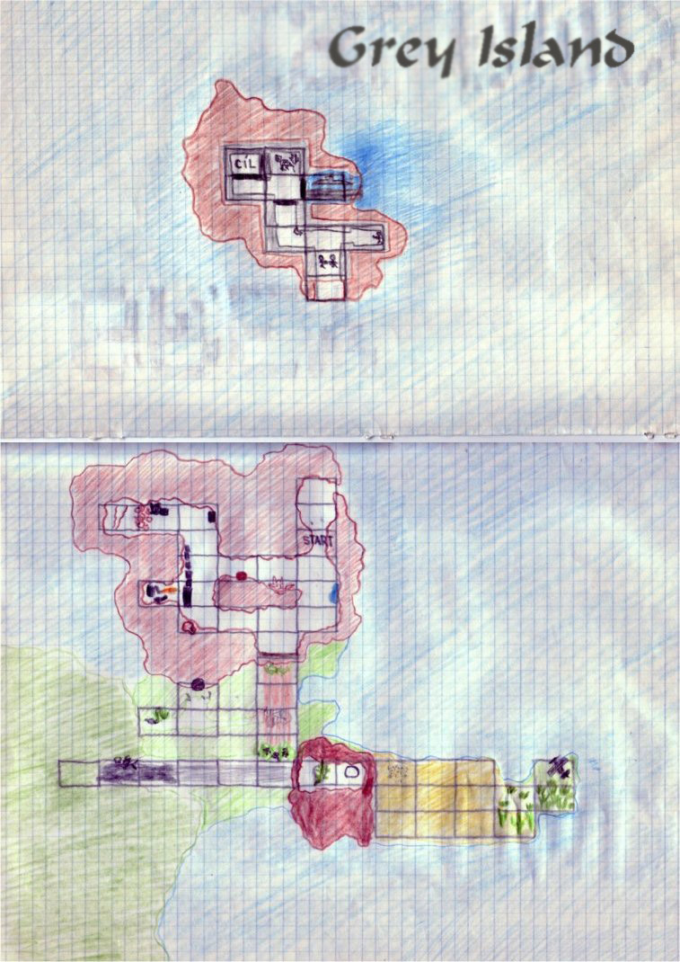Screen from Grey Island