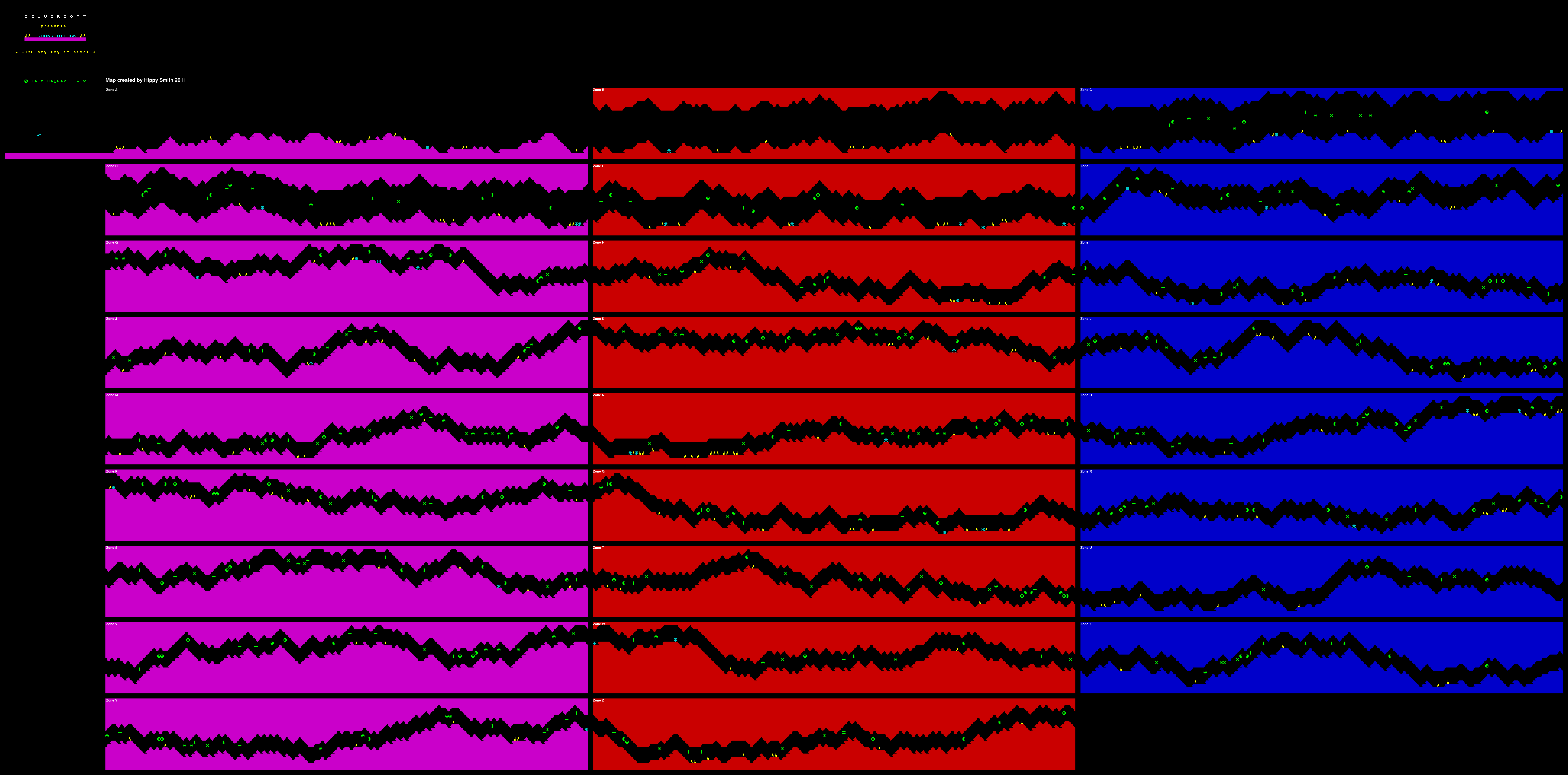 Screen from Ground Attack