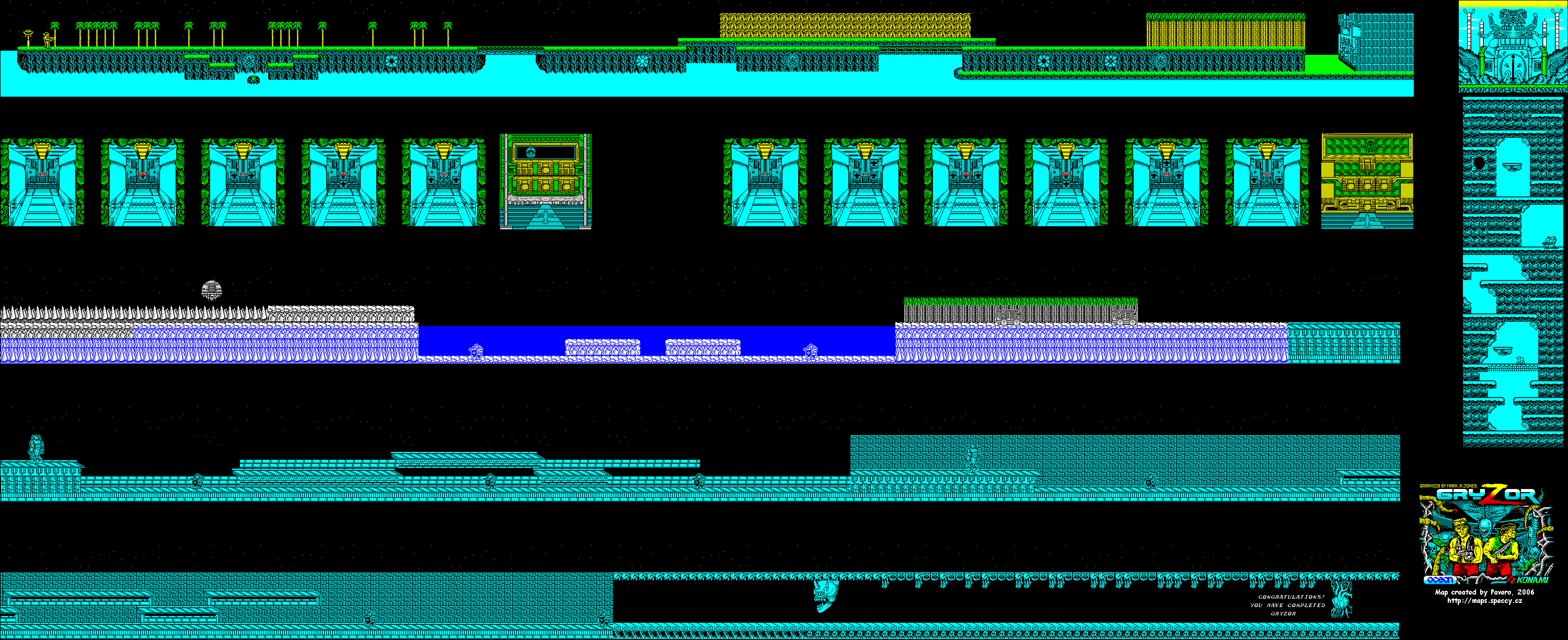 Screen from Gryzor