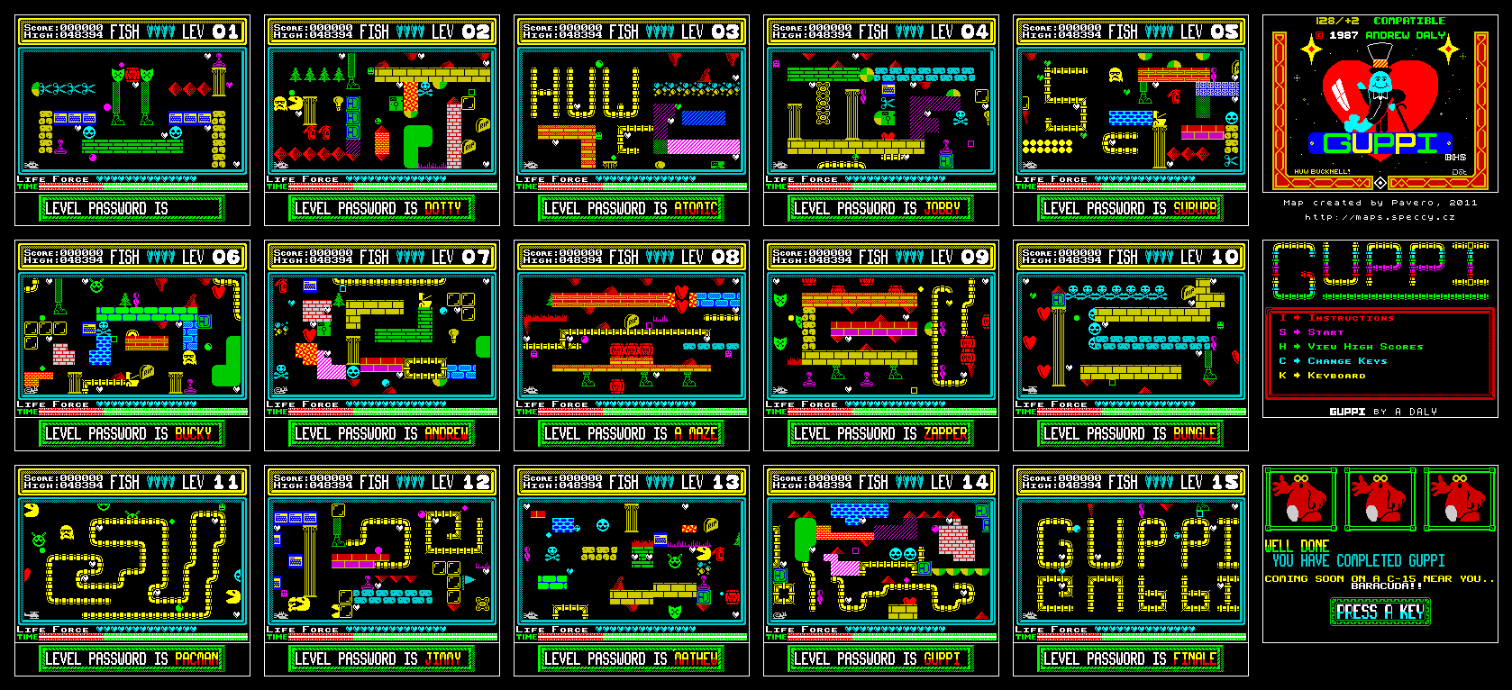 Screen from Guppi