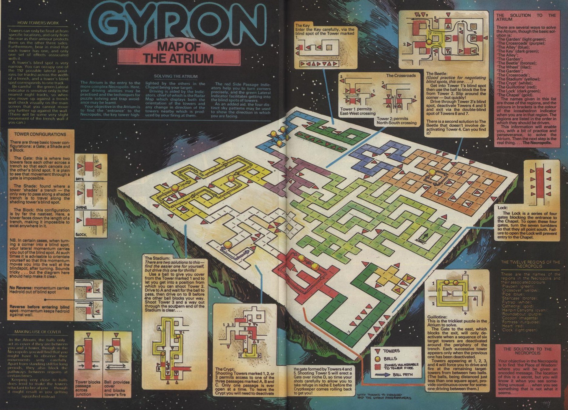 Screen from Gyron Atrium