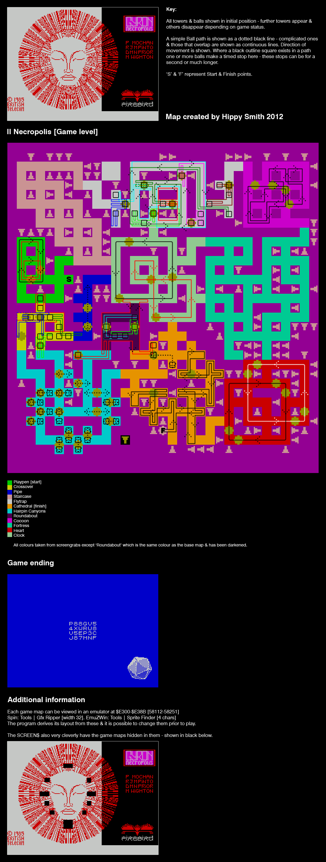 Screen from Gyron Necropolis