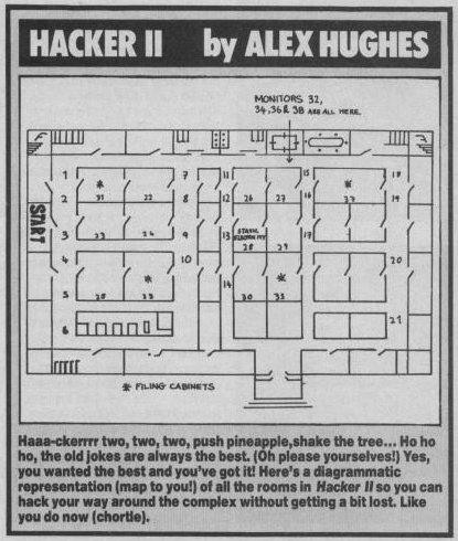 Screen from Hacker II: The Doomsday Papers