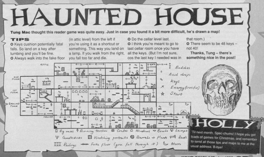 Screen from Haunted House