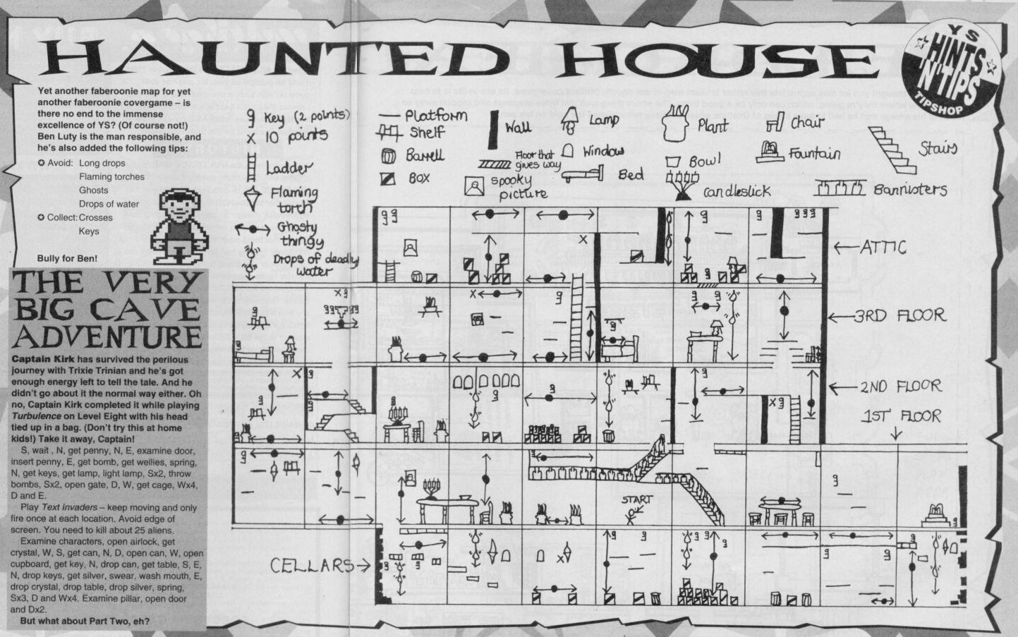 Screen from Haunted House
