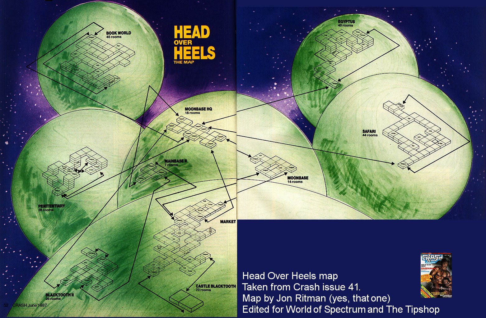 Screen from Head over Heels